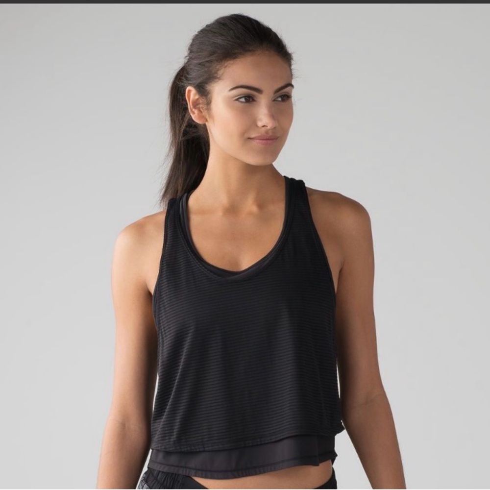 Lululemon Lean In Mesh Tank